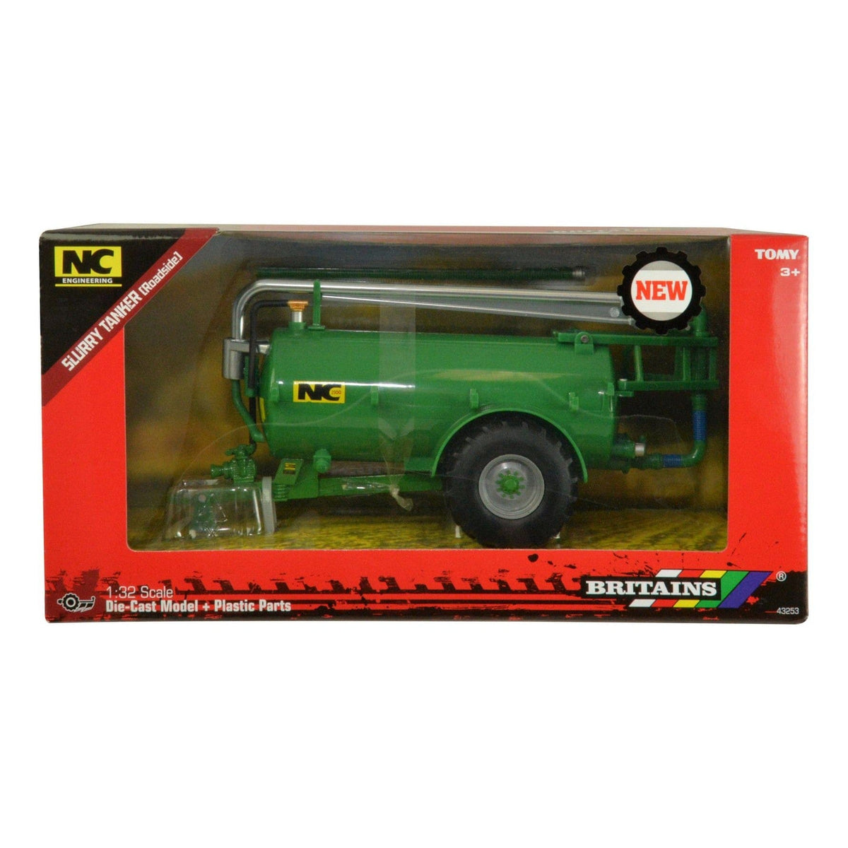 1:32 Slurry Tanker (Roadside) Green 0036881432531