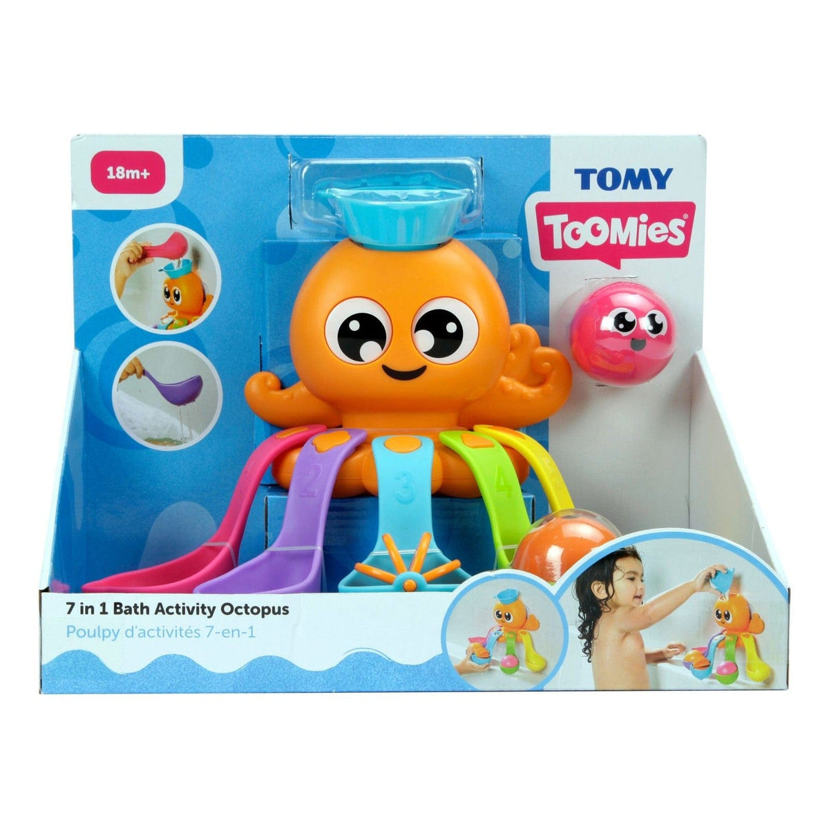 7 in 1 Bath Activity Octopus 5011666731042