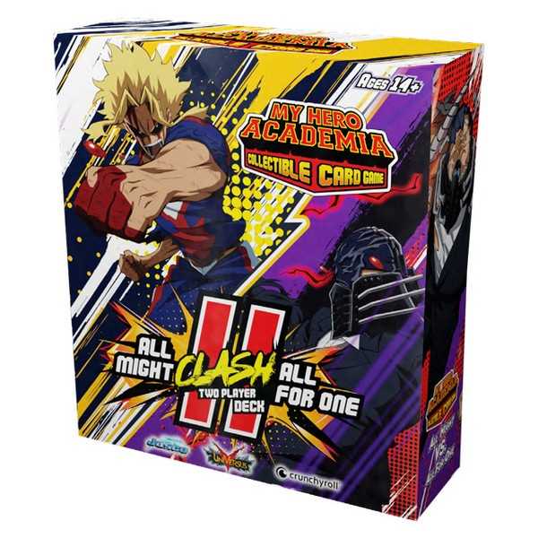 All Might vs All for One Clash Decks: My Hero Academia CCG Series 4 Clash Decks 850034738208