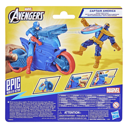* Avengers Cap Turbo Blast Cycle 5010996283887
