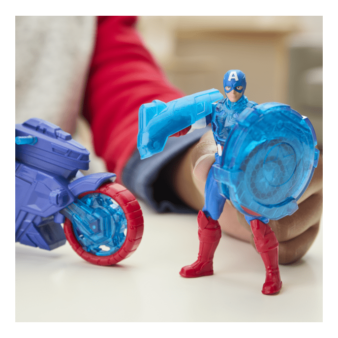 * Avengers Cap Turbo Blast Cycle 5010996283887