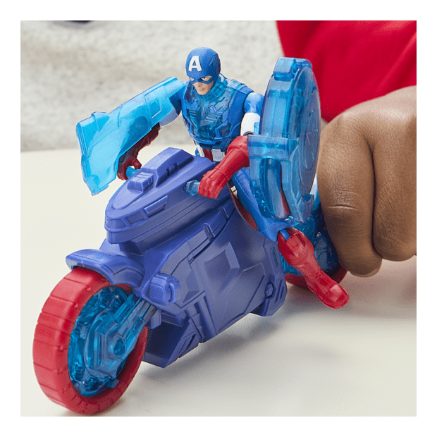 * Avengers Cap Turbo Blast Cycle 5010996283887