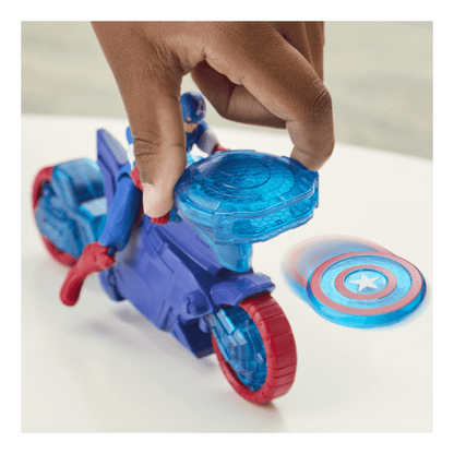 * Avengers Cap Turbo Blast Cycle 5010996283887