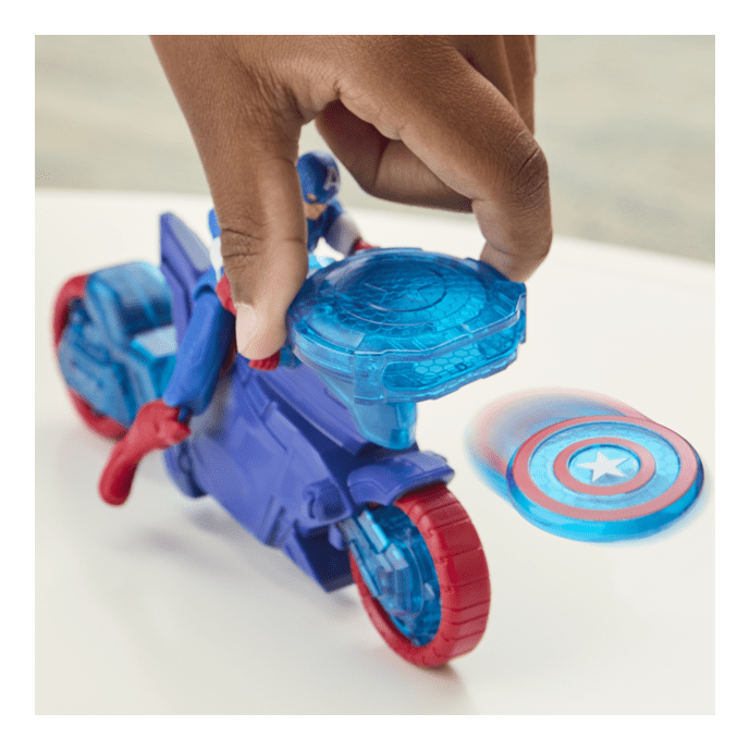* Avengers Cap Turbo Blast Cycle 5010996283887