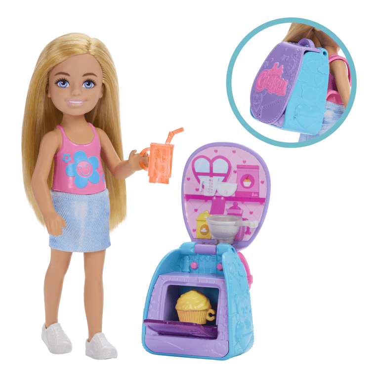 * Barbie Chelsea Backpack Playset and Doll 194735258567