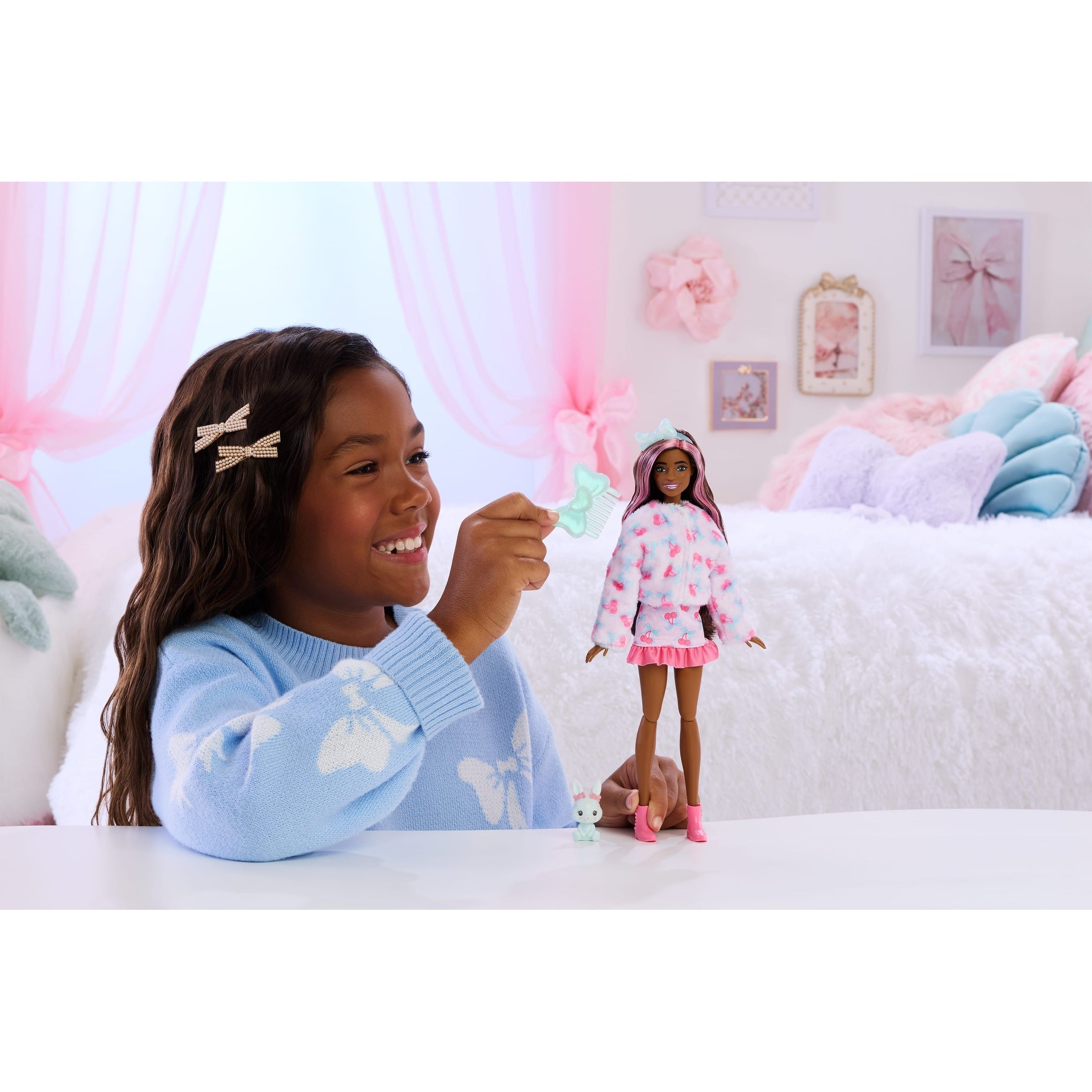 * Barbie Cutie Reveal Doll: Sweet Bows Mint Bunny