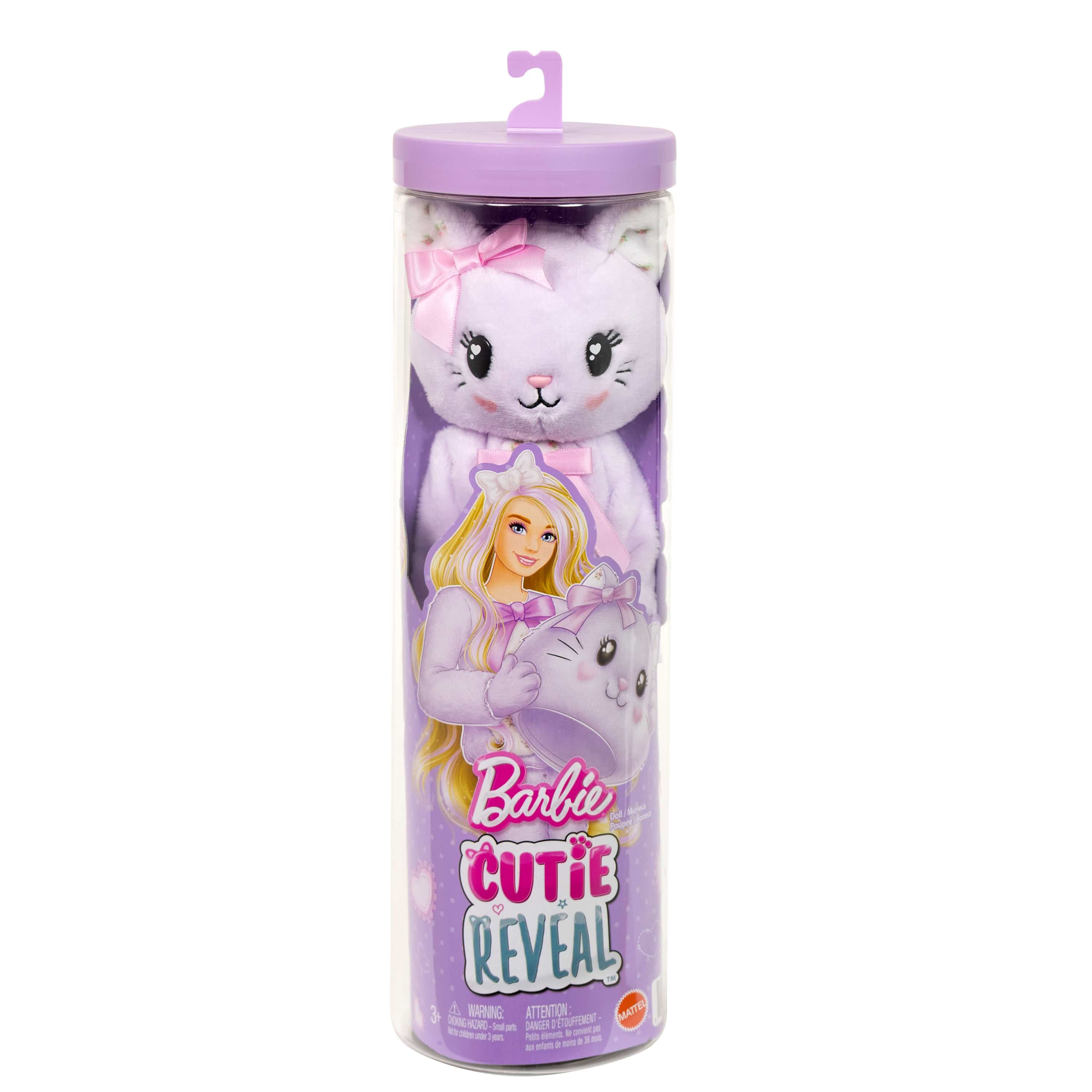 * Barbie Cutie Reveal Doll: Sweet Bows Purp Kitten