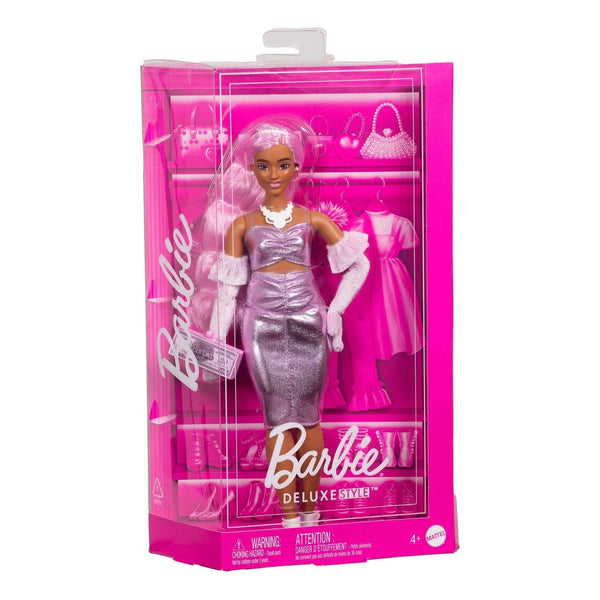 Barbie Deluxe Style - Metallic Fashion Doll | Lennie's Toys