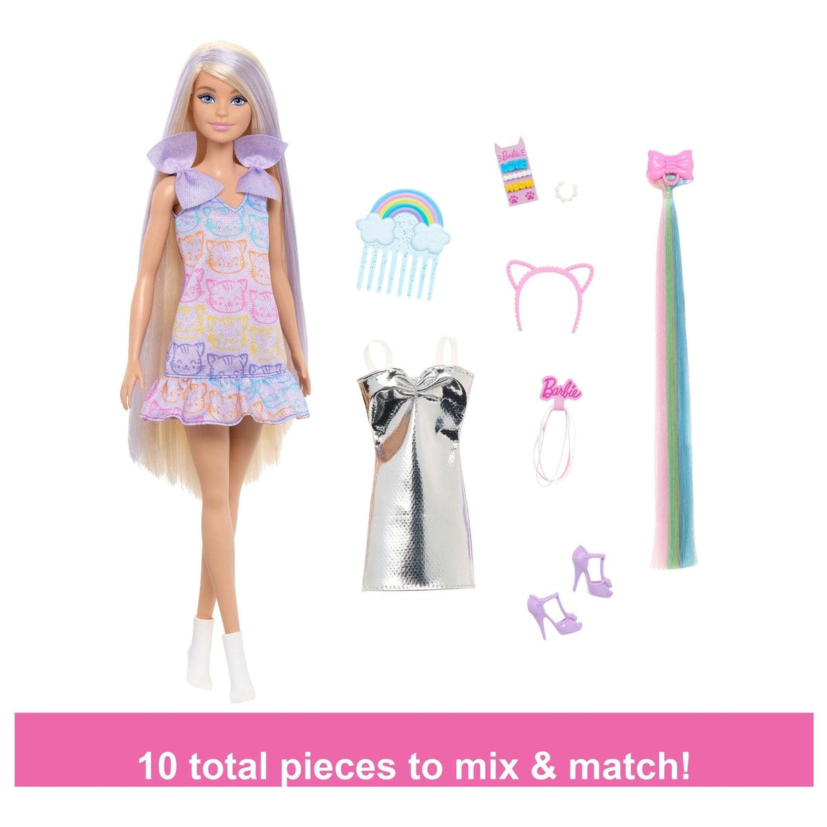 * Barbie Hair Play