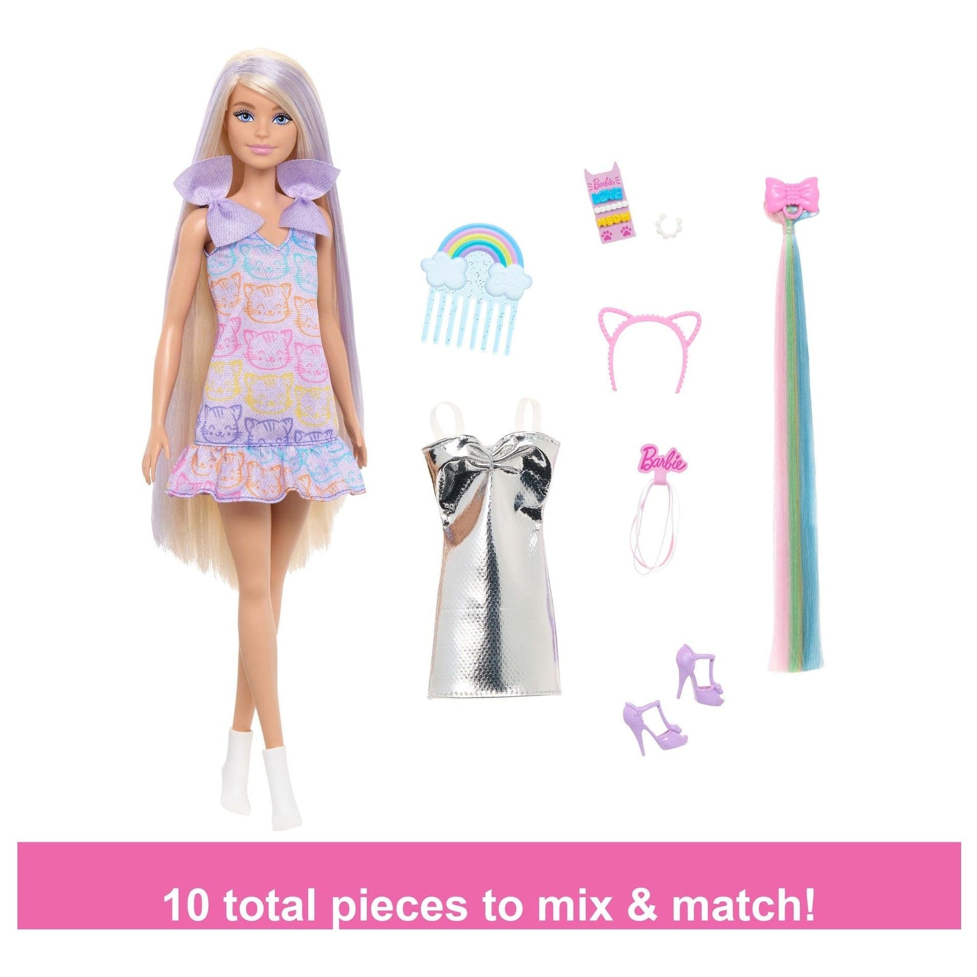 * Barbie Hair Play