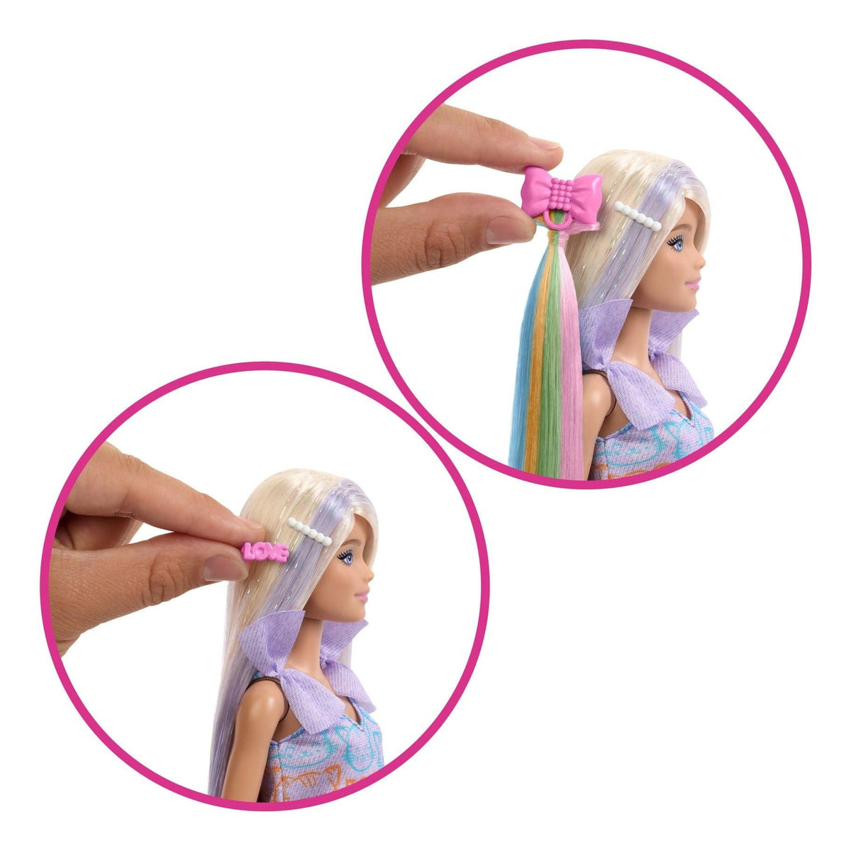 * Barbie Hair Play