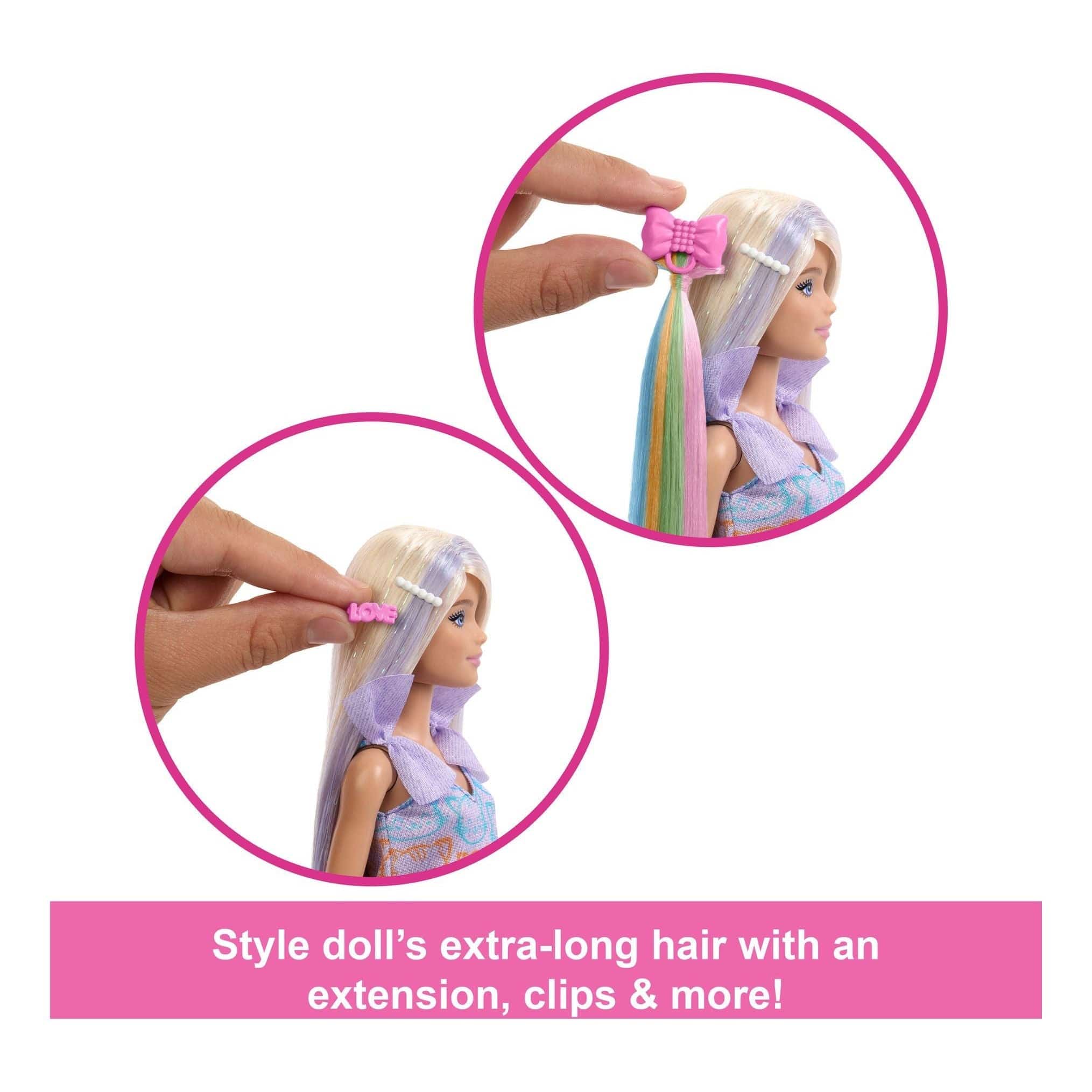 * Barbie Hair Play