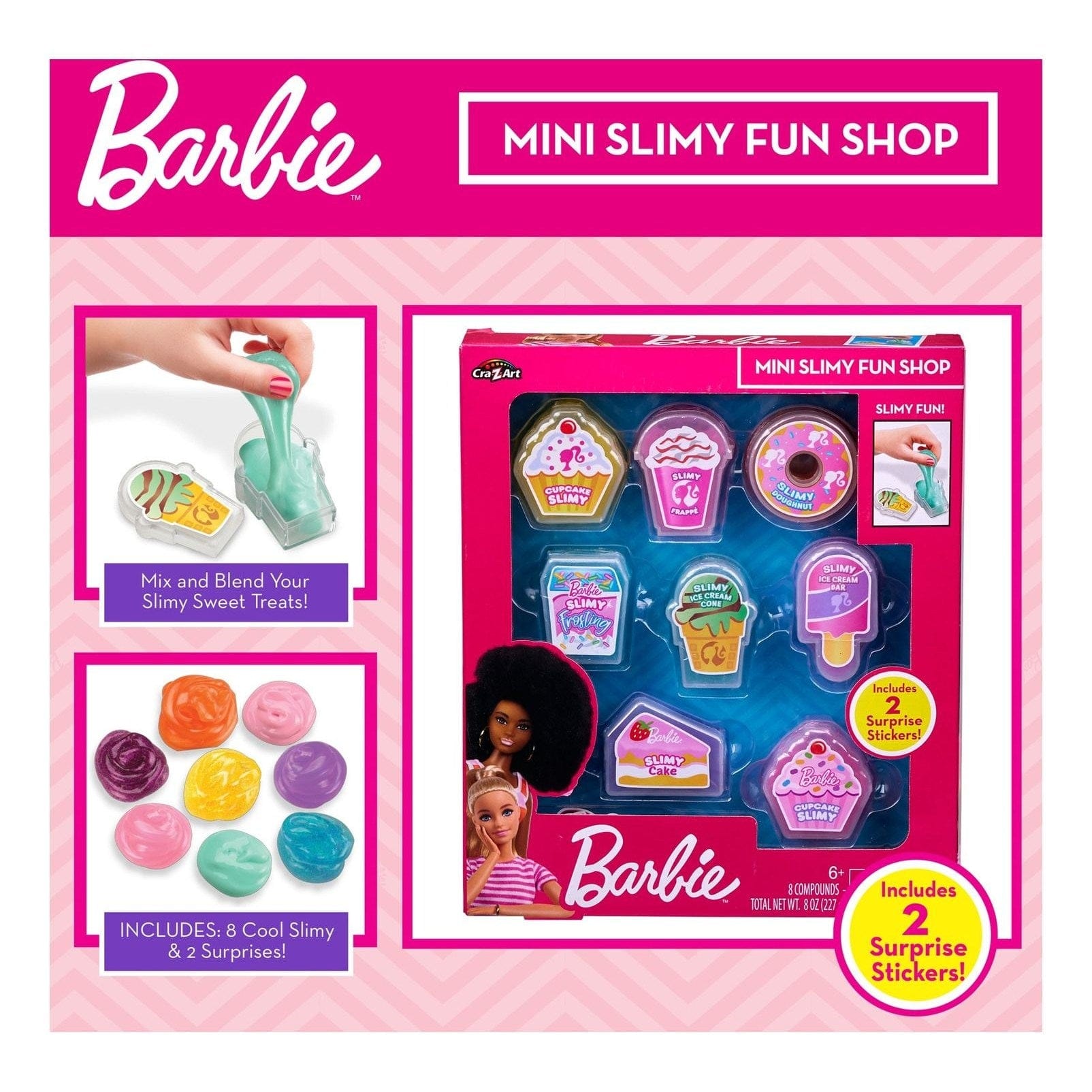 Barbie Mini Mania Slimy Sweet Shop 884920340596
