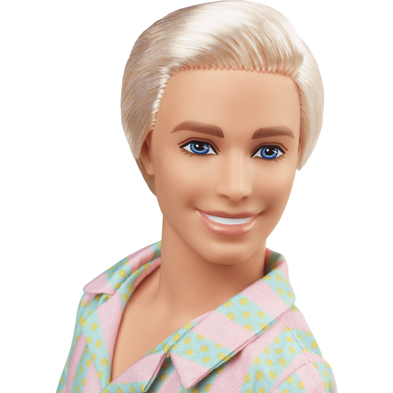 Barbie Movie Ken Pastel Stripes Beach Set 0194735160747