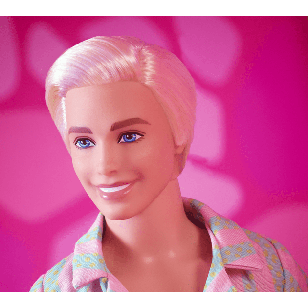 Barbie Movie Ken Pastel Stripes Beach Set 0194735160747