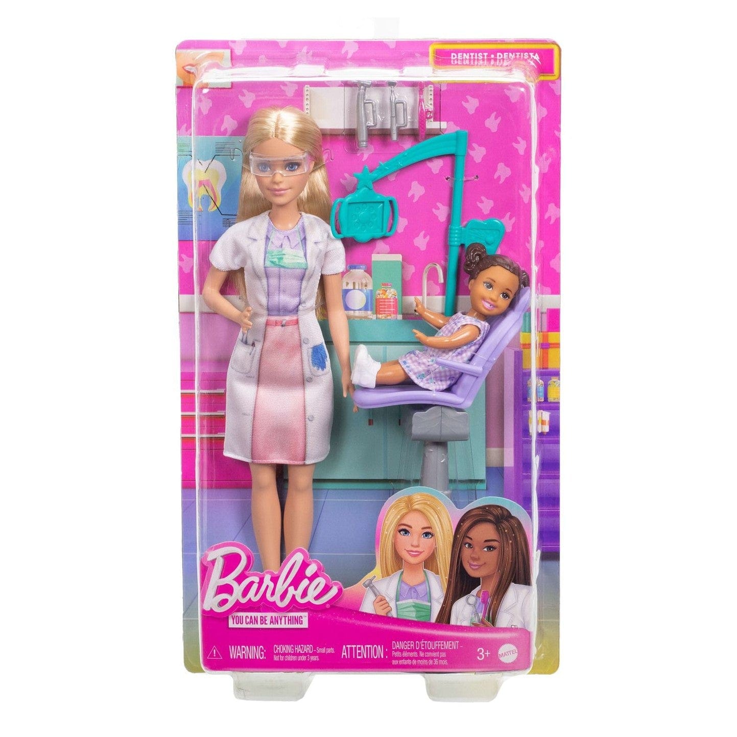 * Barbie Nuturing Dentist Playset 194735275267