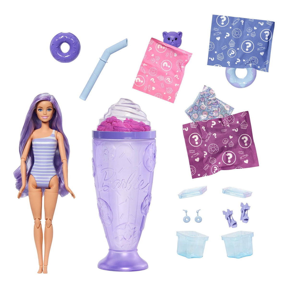 * Barbie Pop Reveal Doll: Sweet Treats (Purple)