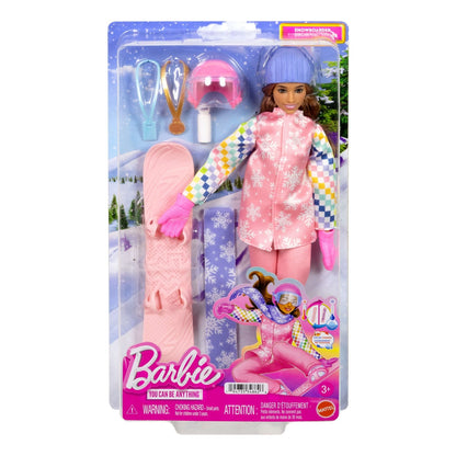 * Barbie Snowboarder Doll & Accessories
