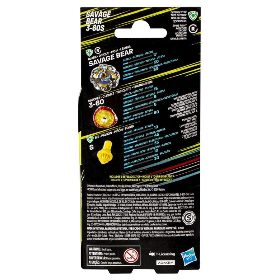 Beyblade Savage Bear 5010996257079