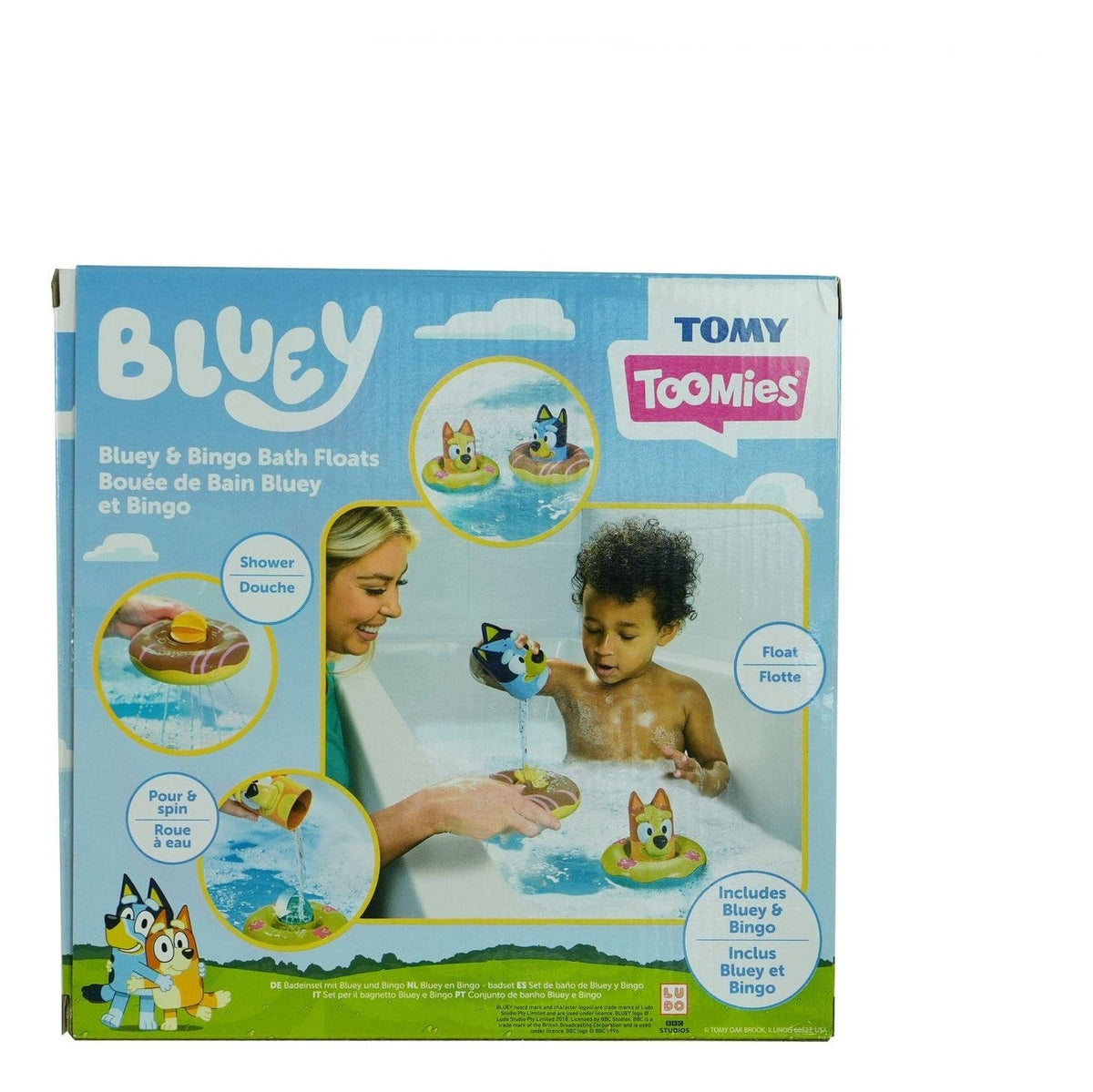 Bluey Bath Floats 2 Pack 5011666737051