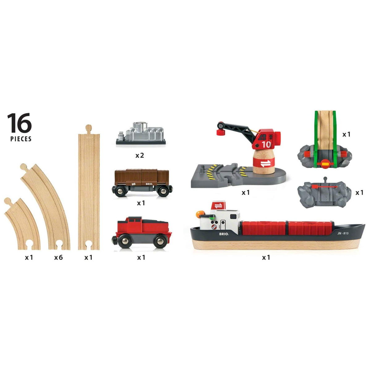 Brio Cargo Harbour Set 7312350330618