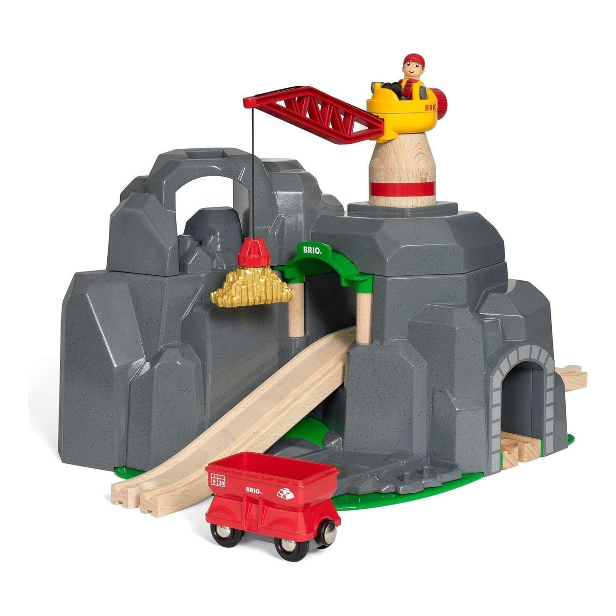 * Brio Crane and Moutain Tunnel 7312350338898