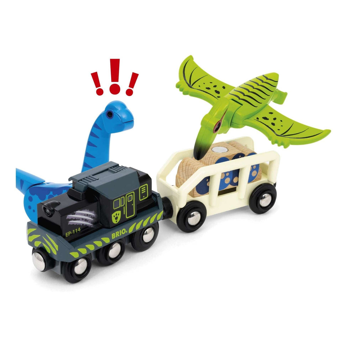 Brio Dinosaur Battery Train 7312350360967