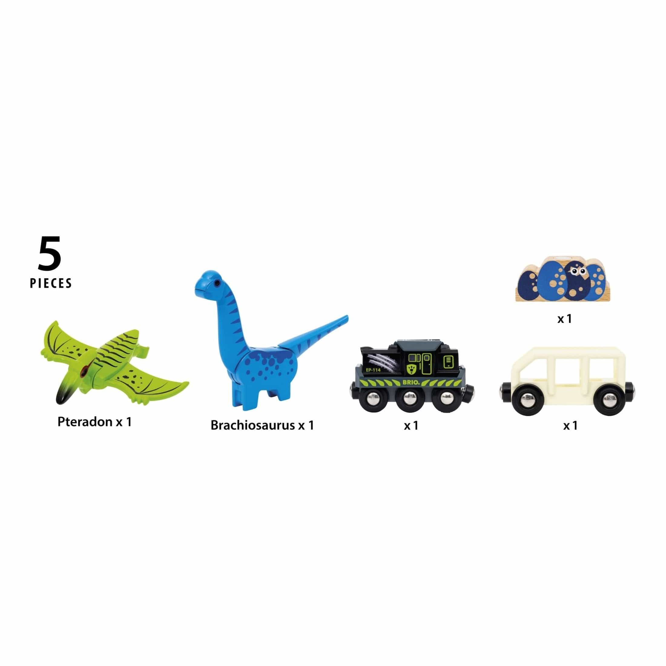 Brio Dinosaur Battery Train 7312350360967