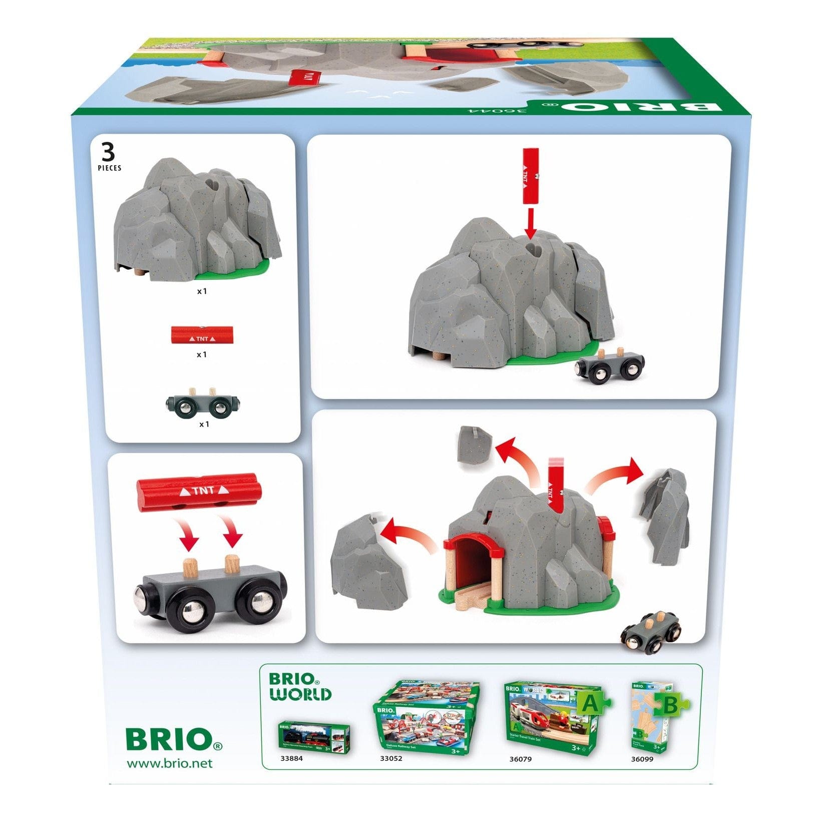 Brio Dynamite Tunnel 7312350360448