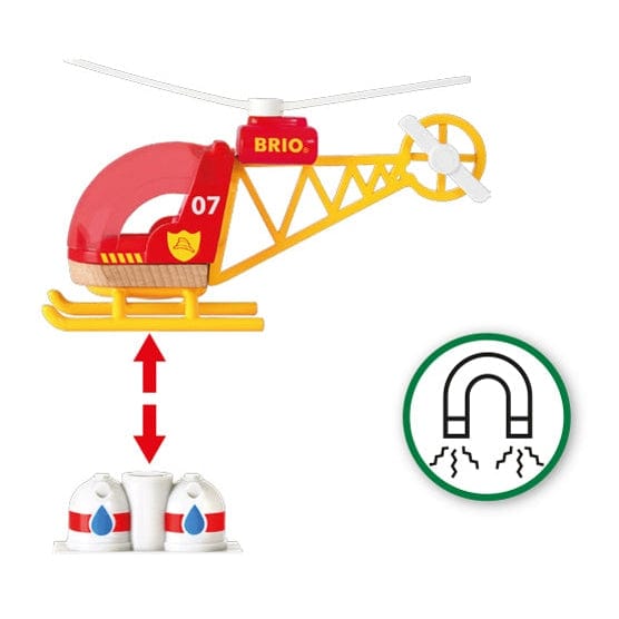 Brio Firefighting Helicopter 7312350337976