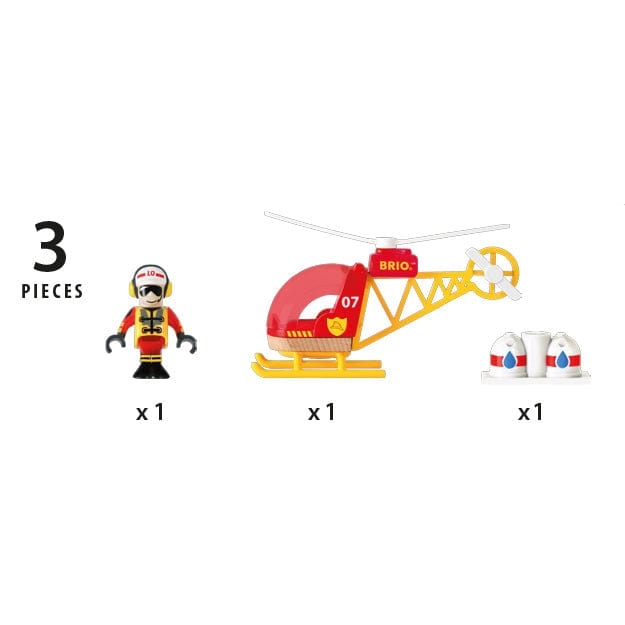 Brio Firefighting Helicopter 7312350337976