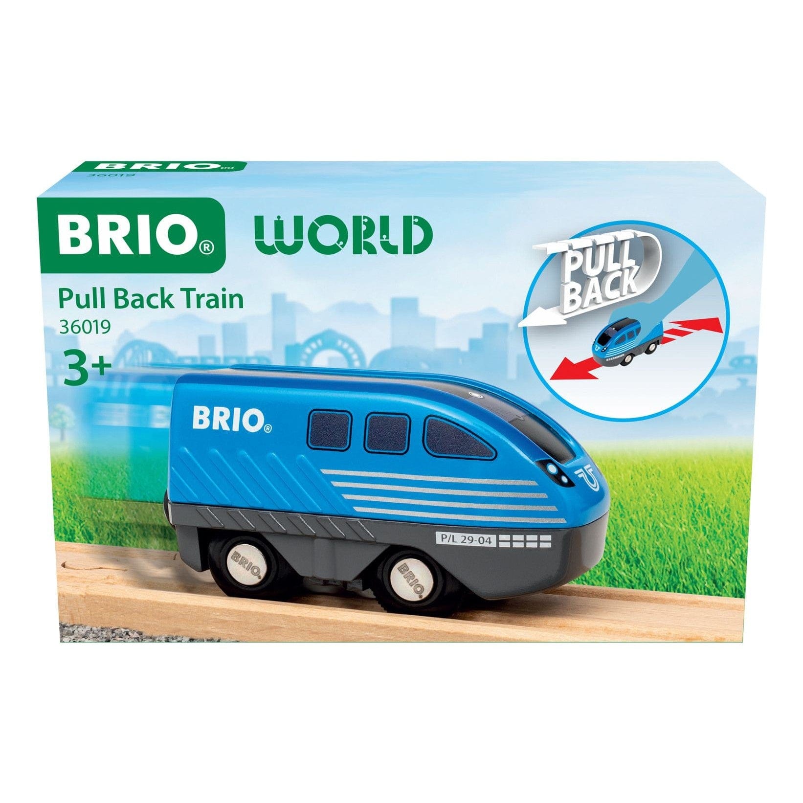 * Brio Pull Back Train