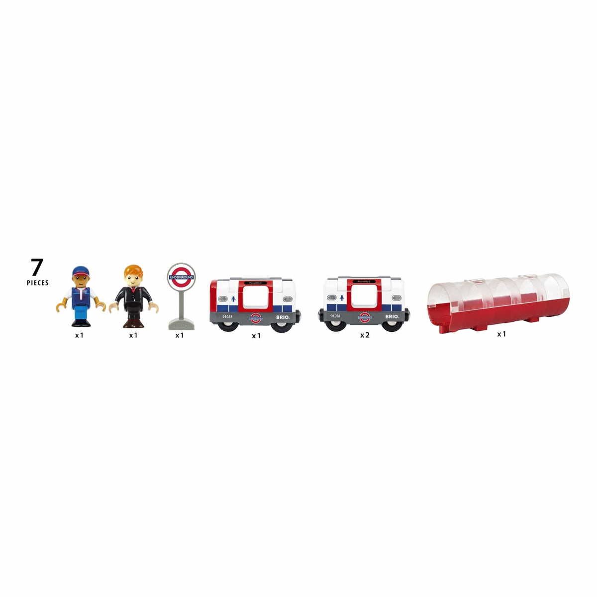 Brio Trains of the World - London Underground 7312350360851