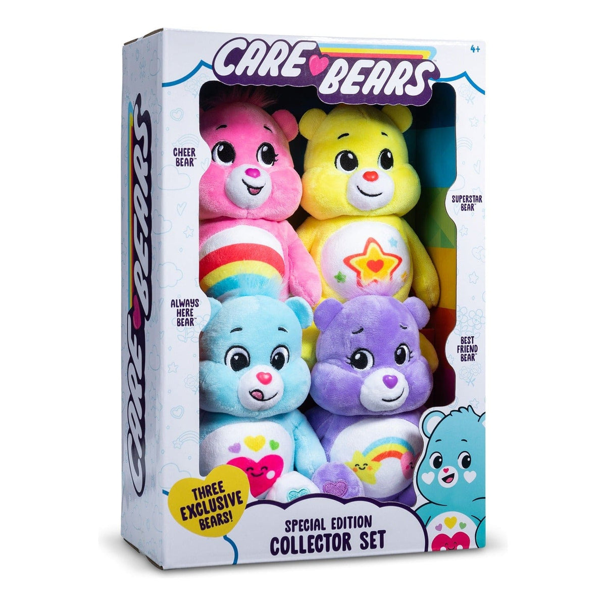 Care Bears 20cm Plush Treasure Box 4 Pack 885561226812