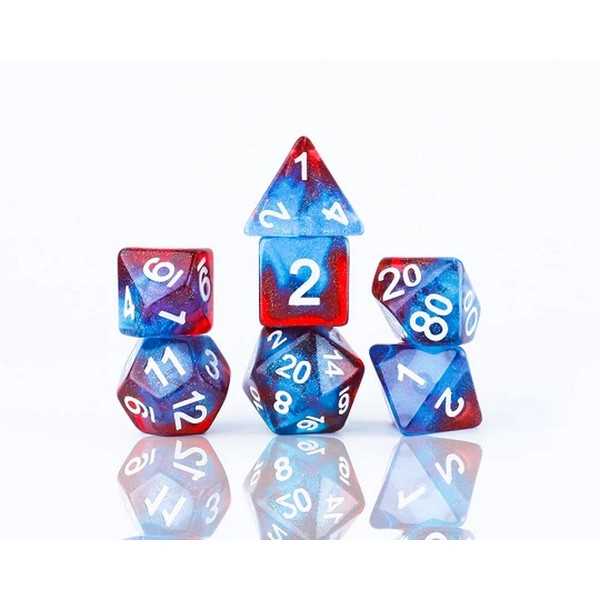Celestial Starry Skies Polyhedral Dice Set - Sirius Dice 810113710082