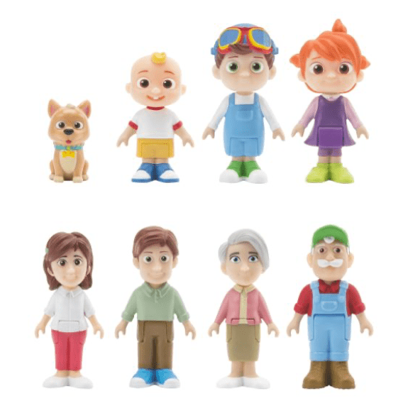 Cocomelon: Family 8 Figure Pack 191726397854
