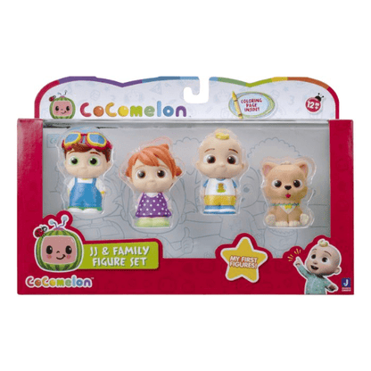 Cocomelon: JJ & Family 4 Figure Pack 191726445135
