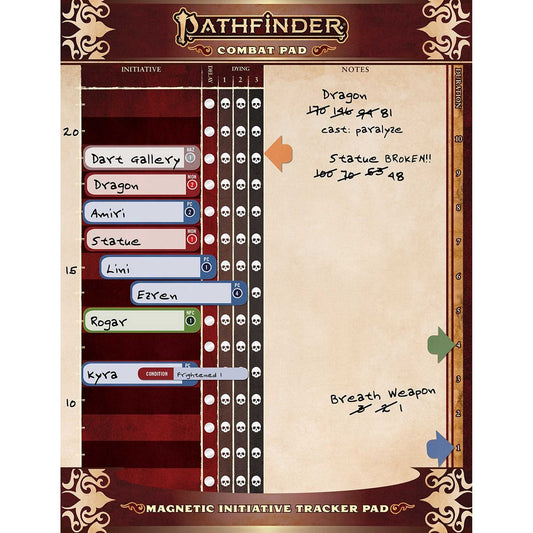 Combat Pad: Pathfinder RPG Second Edition (P2) 9781640781771