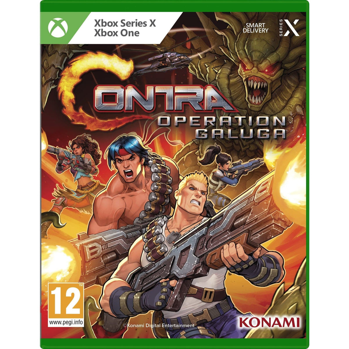 Contra Operation Galuga for Playstation 4 and Xbox Series X 4012927113851