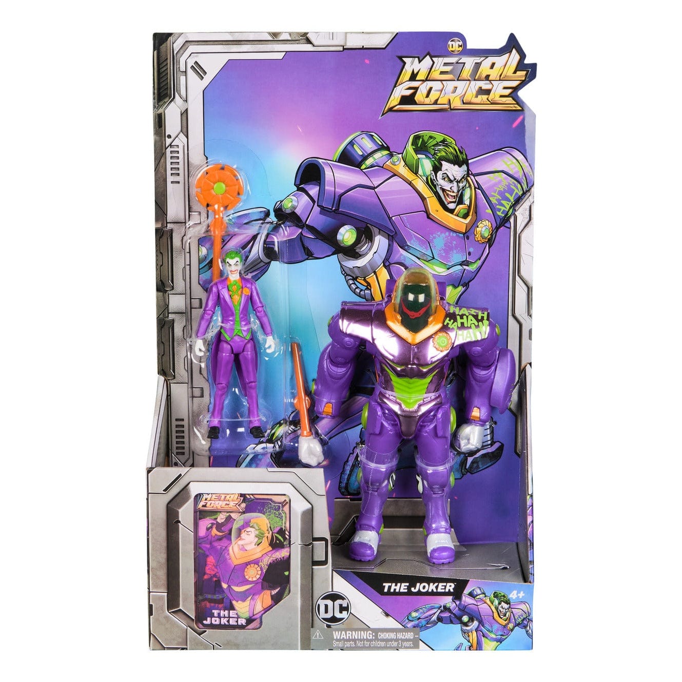 DC Universe – 6in Armour Attached Joker Action Figure 681147045842