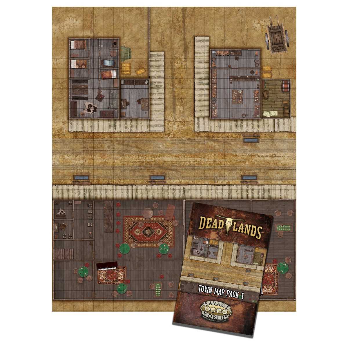 Deadlands Map Pack 1: Grand Saloon 9781950082551