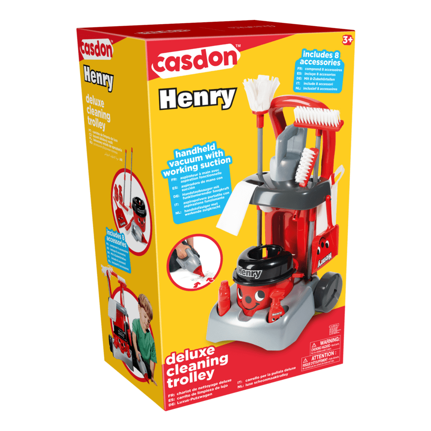 Deluxe Henry Cleaning Trolley 5011551006743