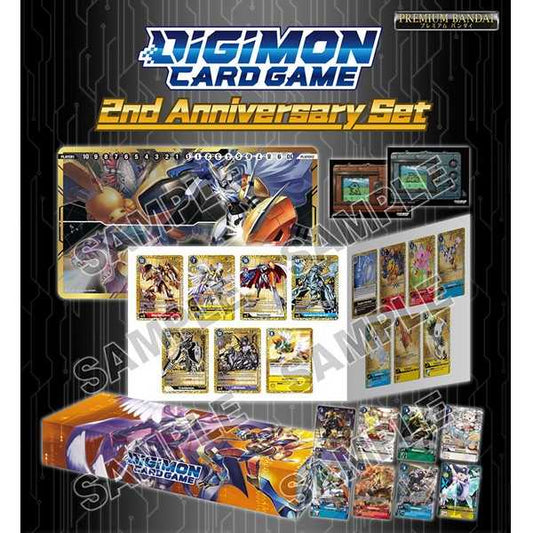 Digimon Card Game: 2nd Anniversary Set (PB-12E) 811039039035