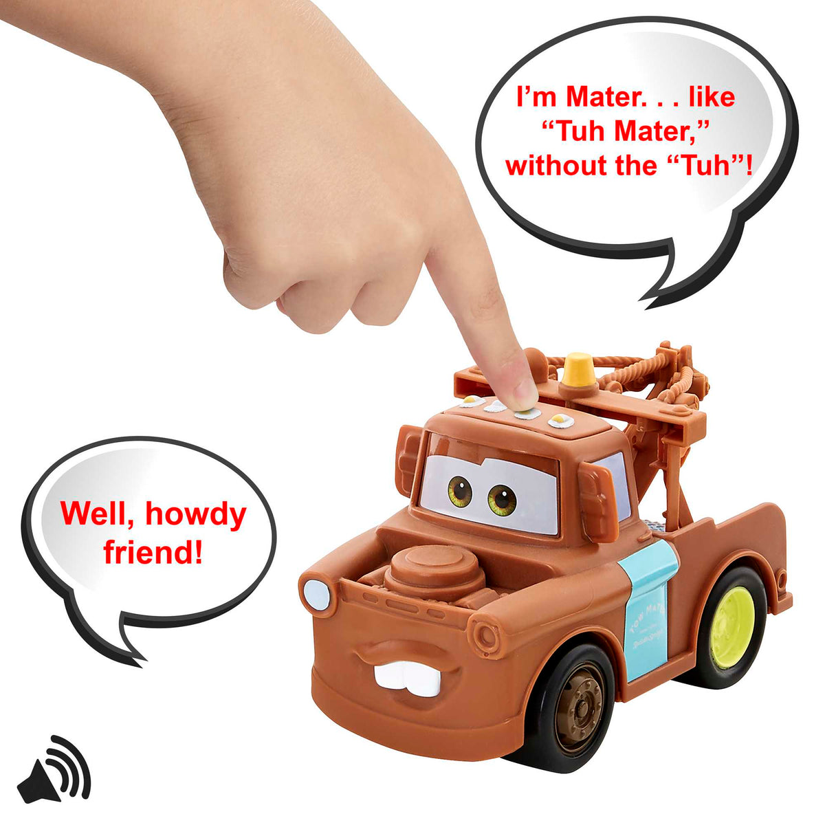 * Disney Cars Track Talkers Mater