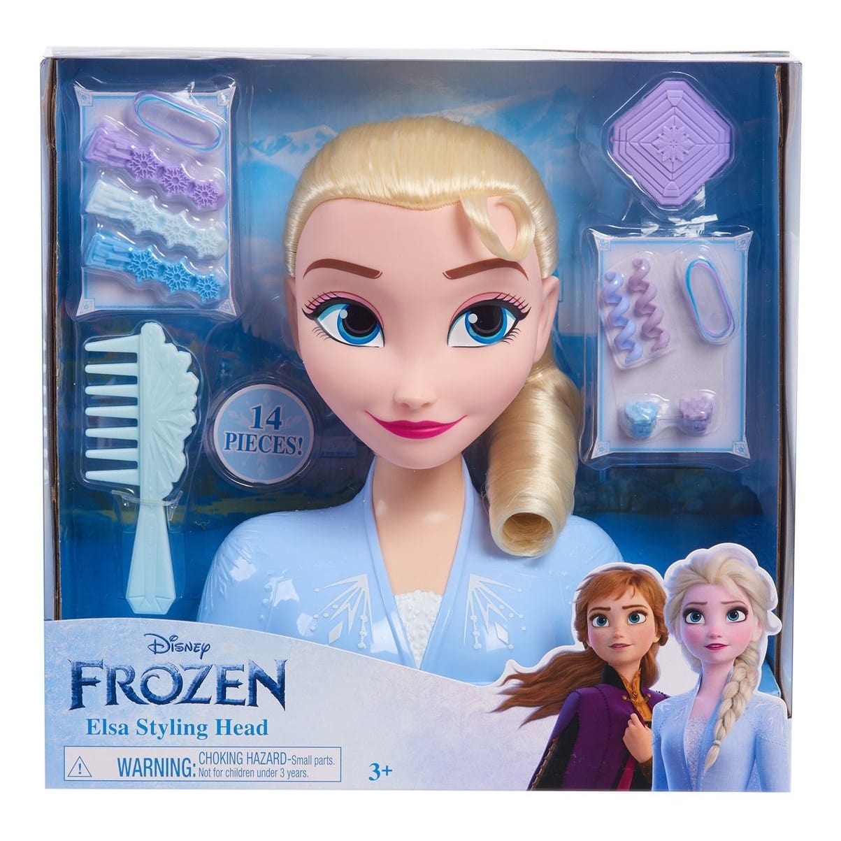 Disney Frozen 2 Basic Elsa Styling Head 886144328060