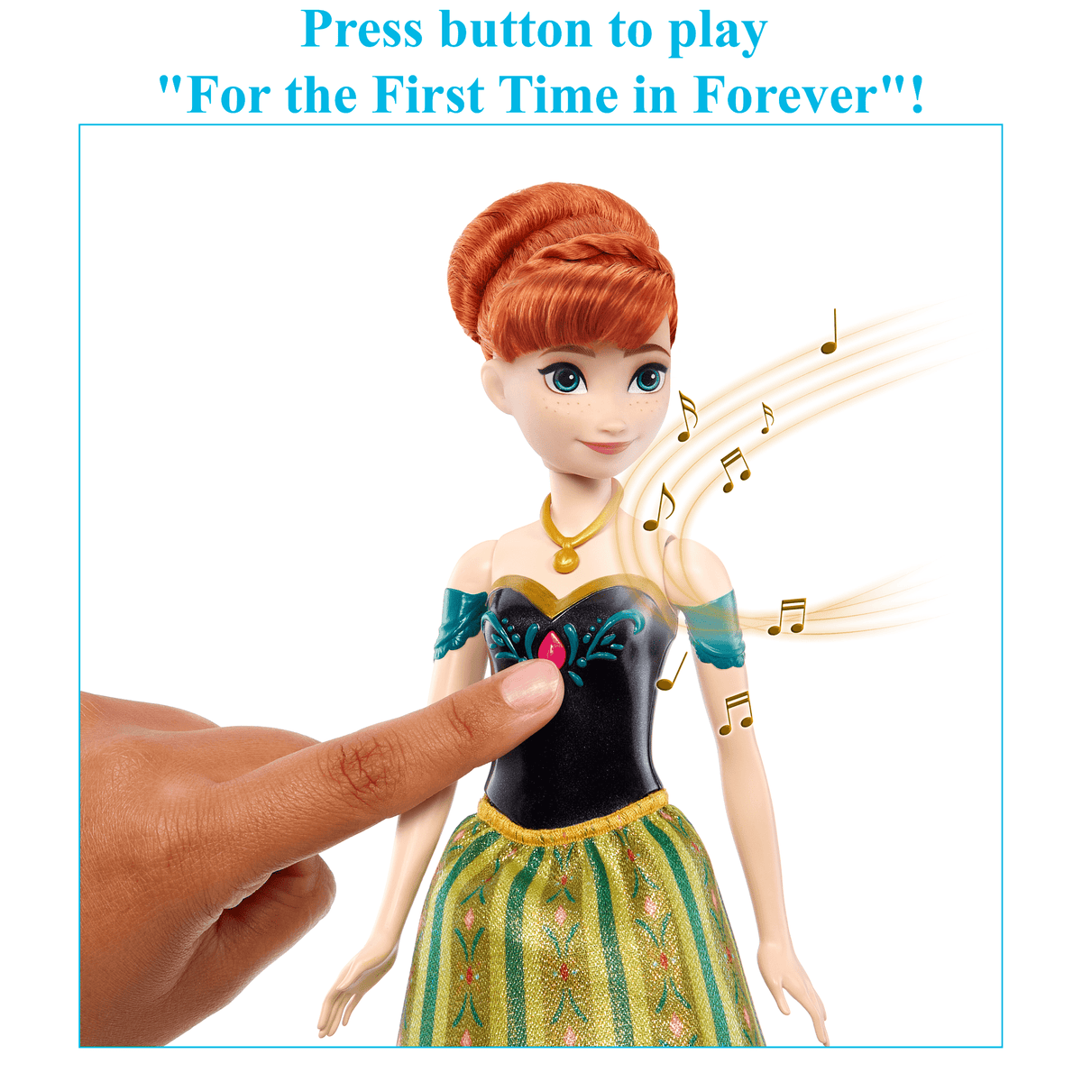 Disney Frozen Singing Doll Anna 194735297696