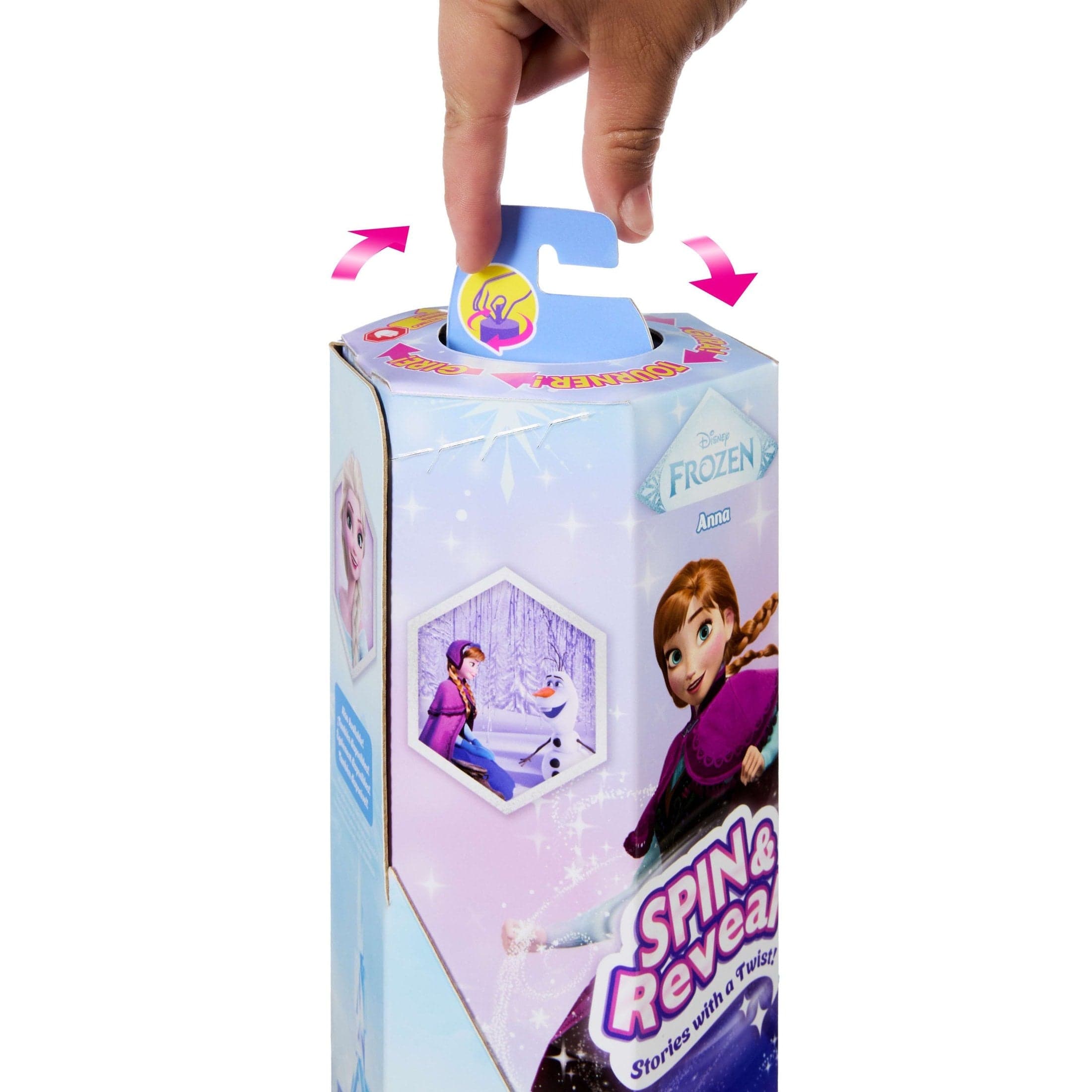 * Disney Frozen Spin & Reveal Anna 194735280377