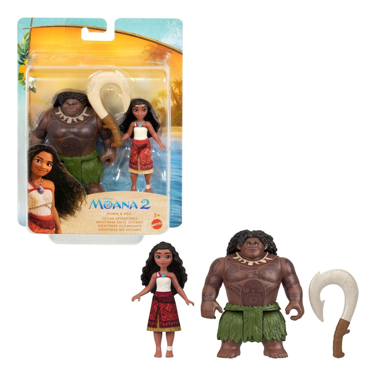 Disney Moana 2 Moana & Maui Ocean Adventures 194735281602