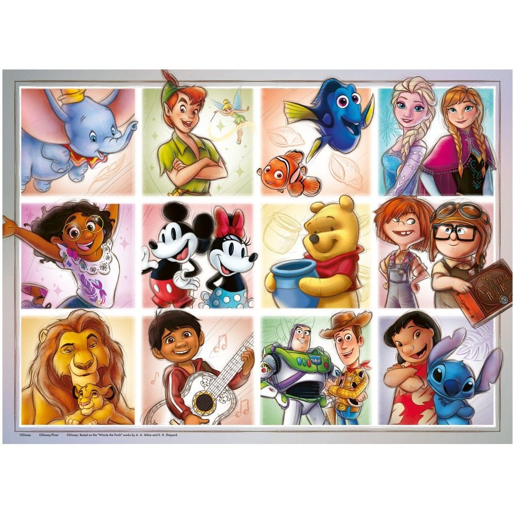 * Disney Multicharacter 100pc XXL