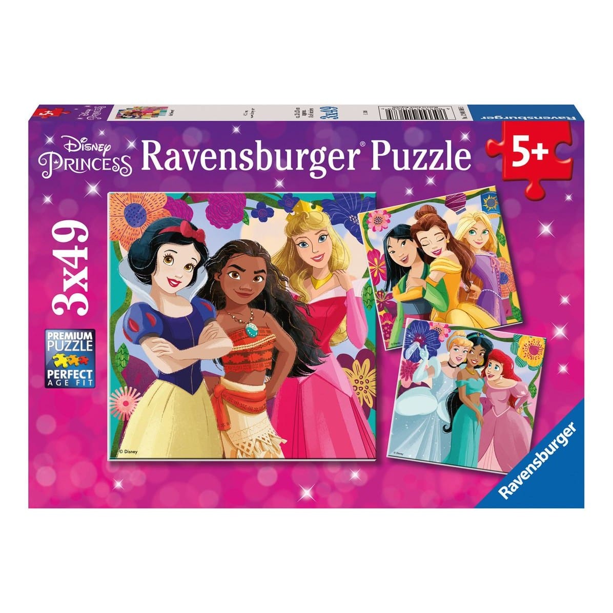 Disney Princess 3x49pc 4005555010685